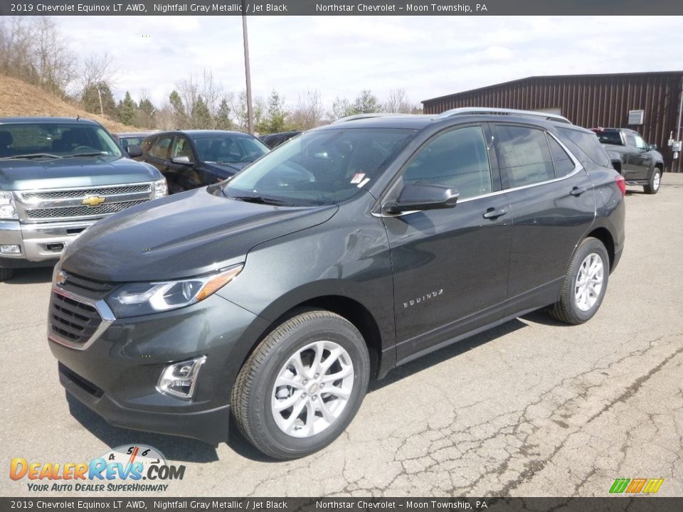 2019 Chevrolet Equinox LT AWD Nightfall Gray Metallic / Jet Black Photo #1