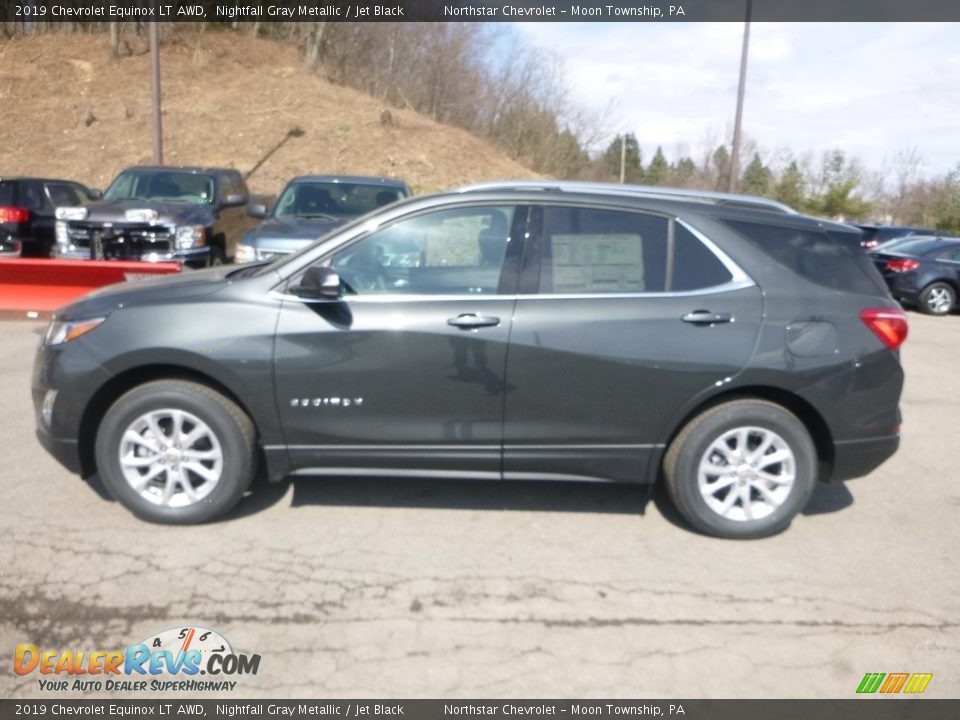 2019 Chevrolet Equinox LT AWD Nightfall Gray Metallic / Jet Black Photo #2