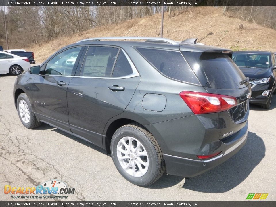 2019 Chevrolet Equinox LT AWD Nightfall Gray Metallic / Jet Black Photo #3