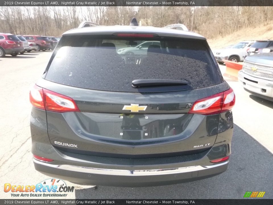 2019 Chevrolet Equinox LT AWD Nightfall Gray Metallic / Jet Black Photo #4