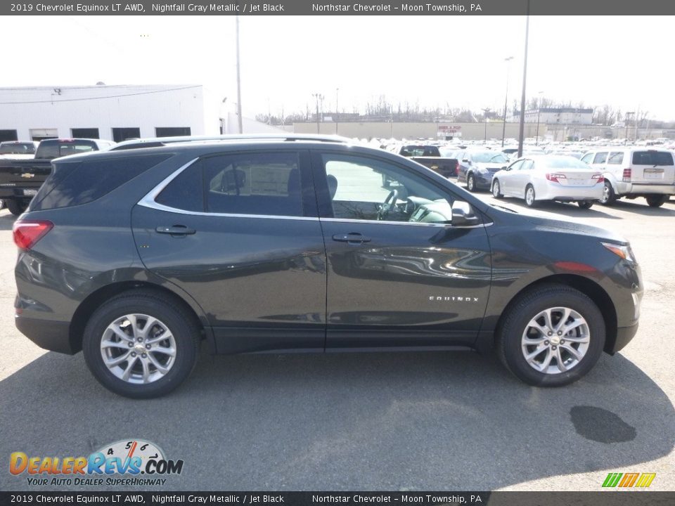 2019 Chevrolet Equinox LT AWD Nightfall Gray Metallic / Jet Black Photo #6