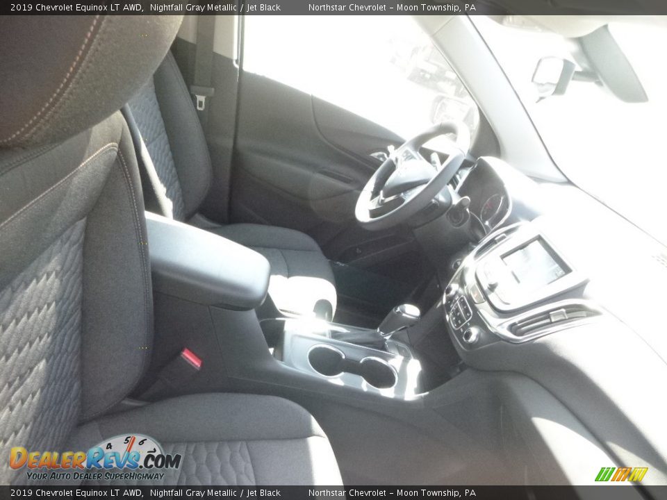 2019 Chevrolet Equinox LT AWD Nightfall Gray Metallic / Jet Black Photo #10