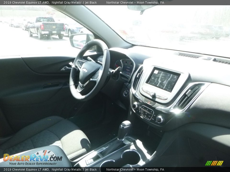 2019 Chevrolet Equinox LT AWD Nightfall Gray Metallic / Jet Black Photo #11