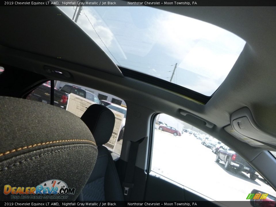 2019 Chevrolet Equinox LT AWD Nightfall Gray Metallic / Jet Black Photo #12