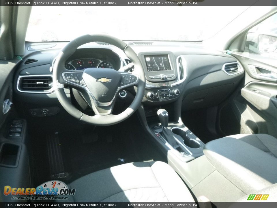 2019 Chevrolet Equinox LT AWD Nightfall Gray Metallic / Jet Black Photo #14