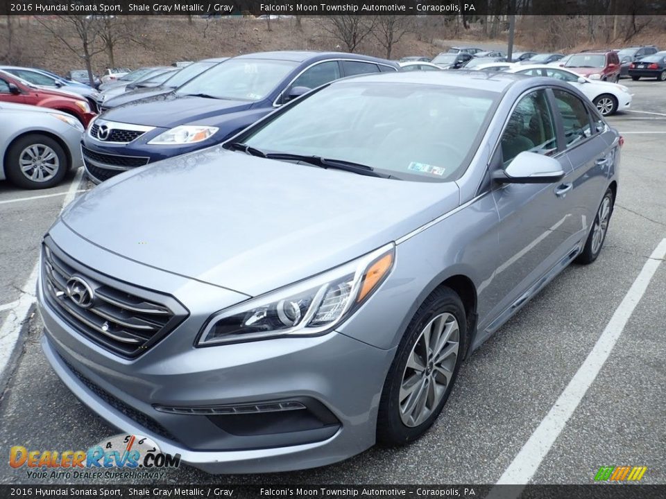 2016 Hyundai Sonata Sport Shale Gray Metallic / Gray Photo #1