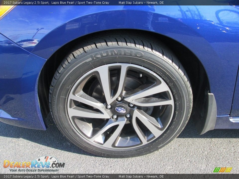 2017 Subaru Legacy 2.5i Sport Lapis Blue Pearl / Sport Two-Tone Gray Photo #23