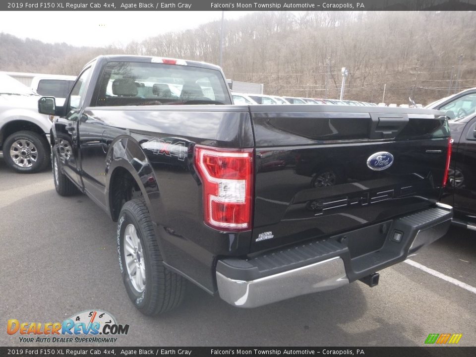 2019 Ford F150 XL Regular Cab 4x4 Agate Black / Earth Gray Photo #3