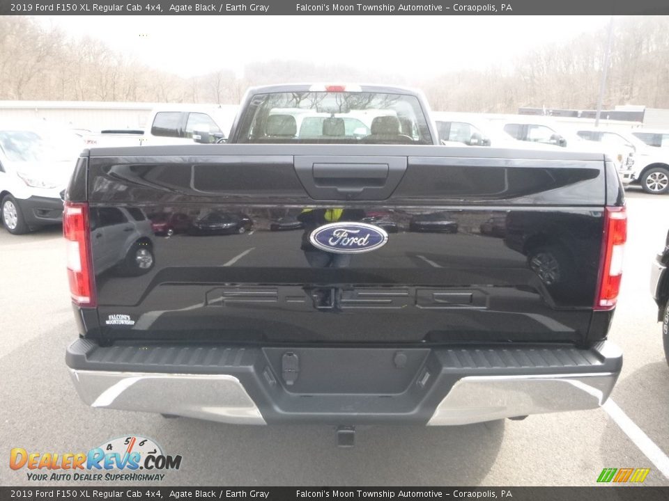 2019 Ford F150 XL Regular Cab 4x4 Agate Black / Earth Gray Photo #4
