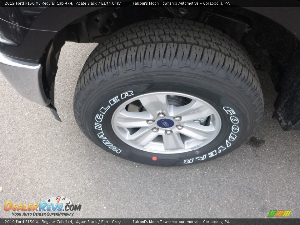 2019 Ford F150 XL Regular Cab 4x4 Agate Black / Earth Gray Photo #8