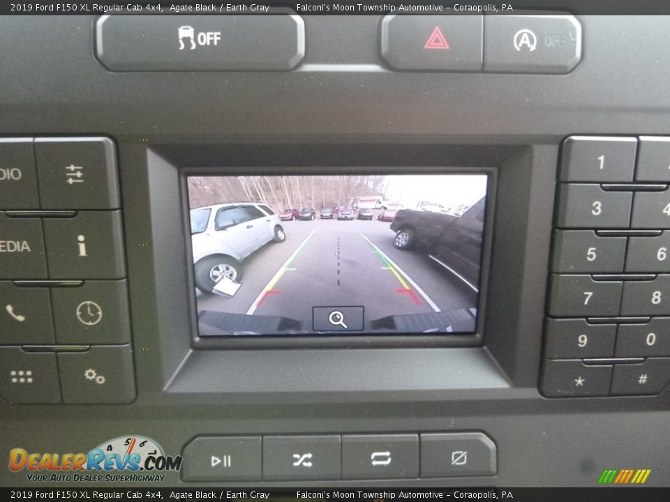 2019 Ford F150 XL Regular Cab 4x4 Agate Black / Earth Gray Photo #15