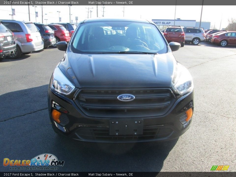 2017 Ford Escape S Shadow Black / Charcoal Black Photo #3