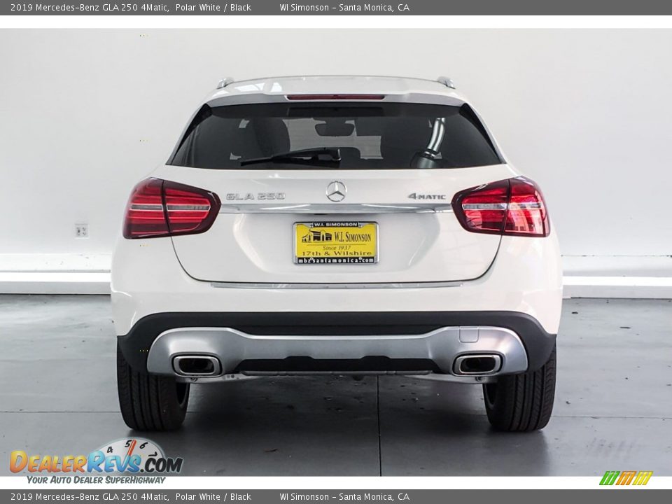 2019 Mercedes-Benz GLA 250 4Matic Polar White / Black Photo #3