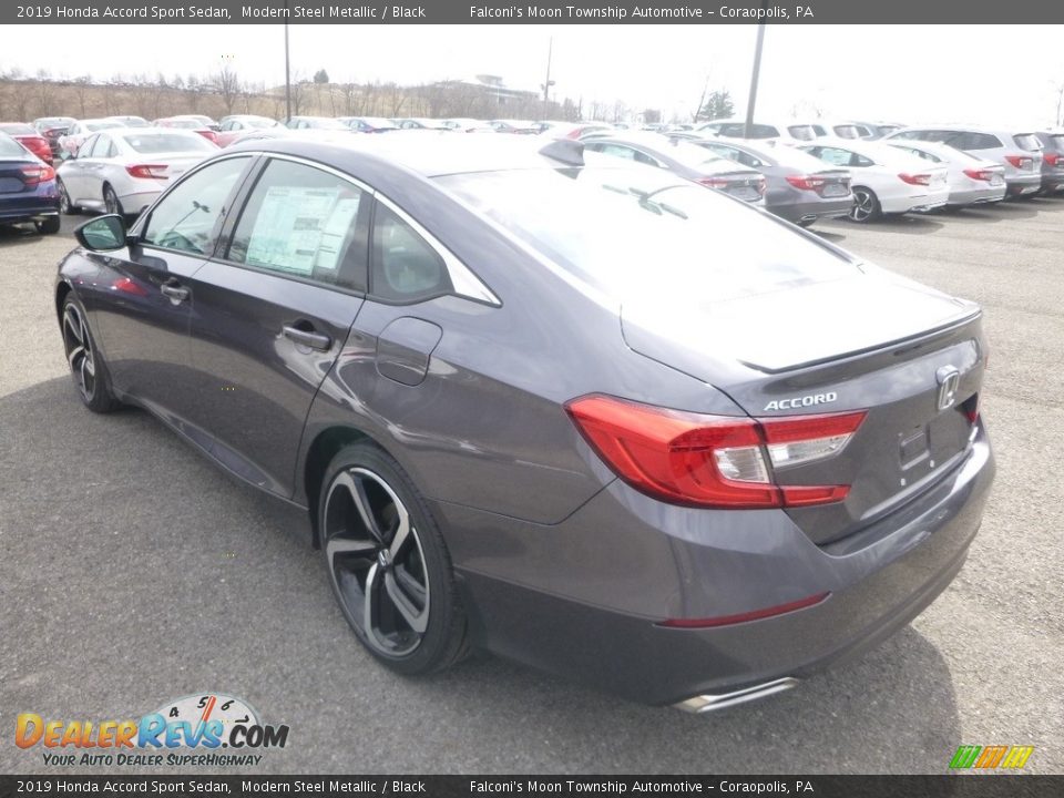 2019 Honda Accord Sport Sedan Modern Steel Metallic / Black Photo #2