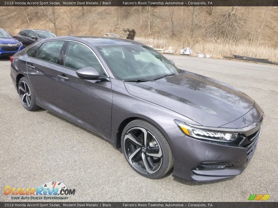 2019 Honda Accord Sport Sedan Modern Steel Metallic / Black Photo #5