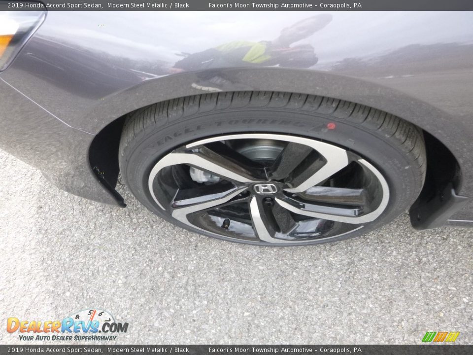 2019 Honda Accord Sport Sedan Modern Steel Metallic / Black Photo #7