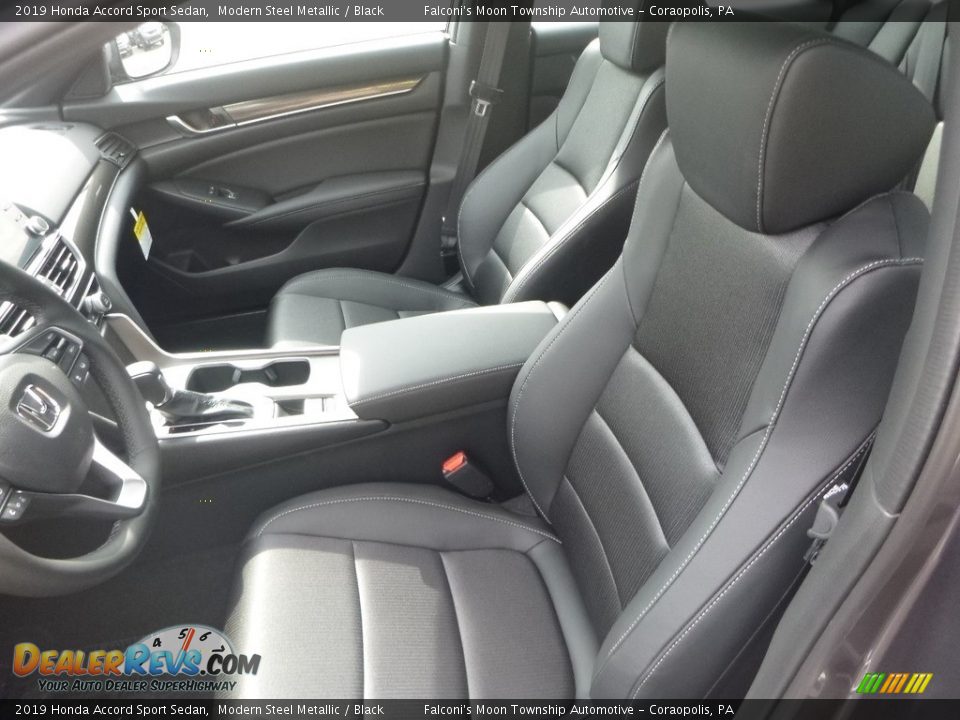 2019 Honda Accord Sport Sedan Modern Steel Metallic / Black Photo #8