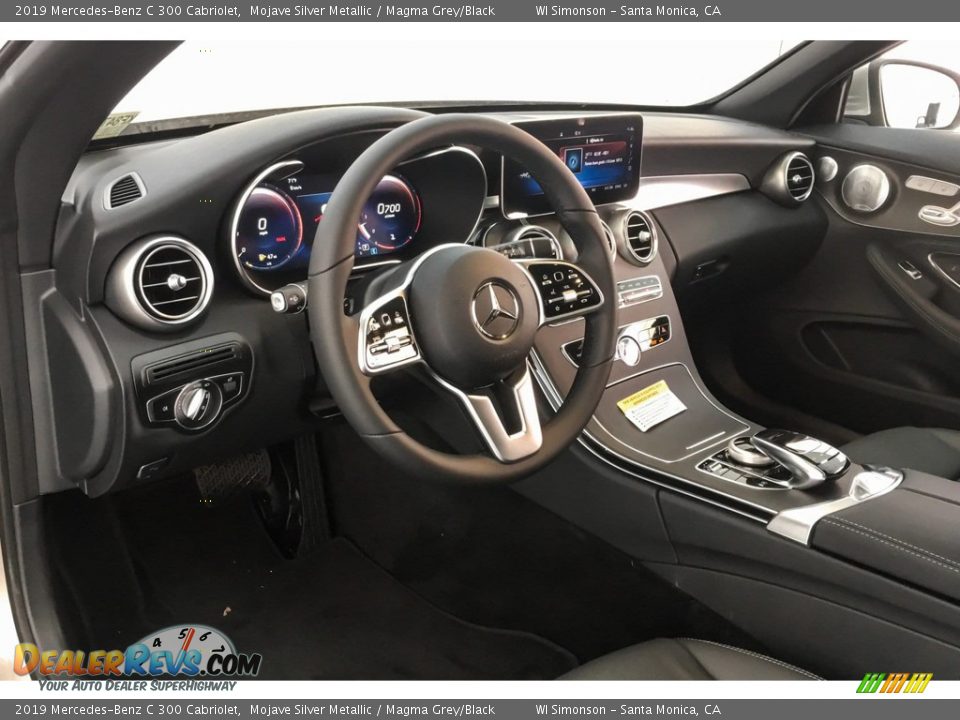 2019 Mercedes-Benz C 300 Cabriolet Mojave Silver Metallic / Magma Grey/Black Photo #4