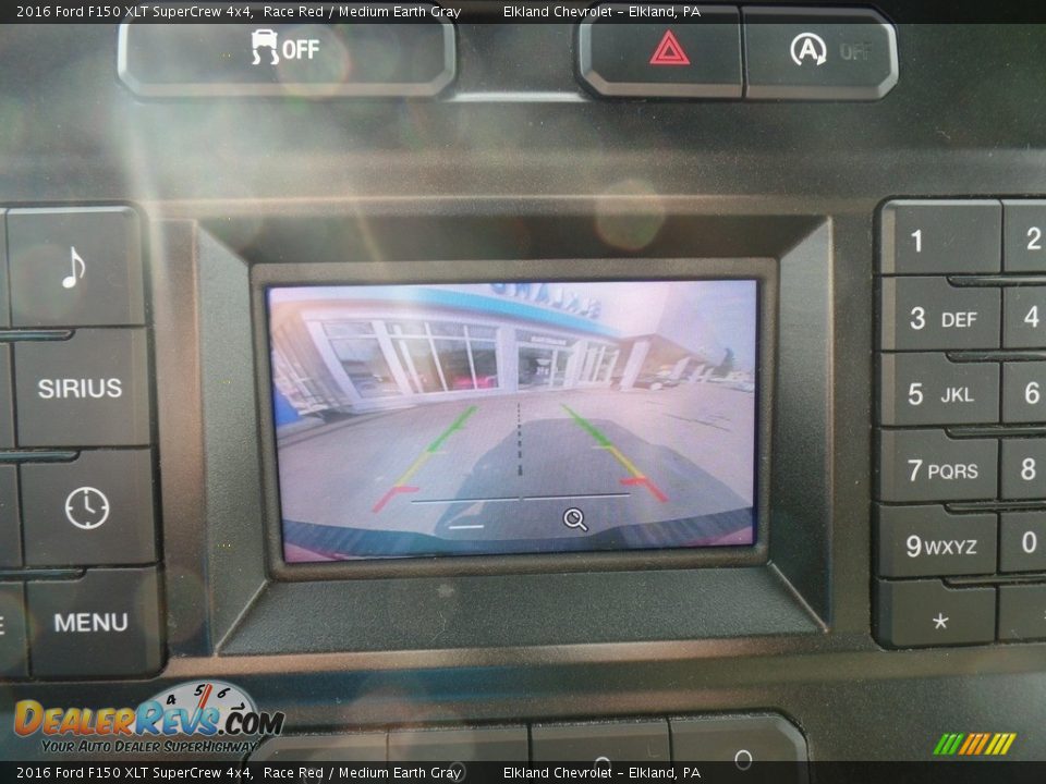 2016 Ford F150 XLT SuperCrew 4x4 Race Red / Medium Earth Gray Photo #26
