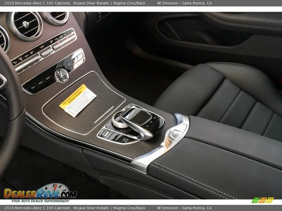 2019 Mercedes-Benz C 300 Cabriolet Mojave Silver Metallic / Magma Grey/Black Photo #7