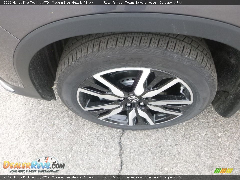 2019 Honda Pilot Touring AWD Modern Steel Metallic / Black Photo #7
