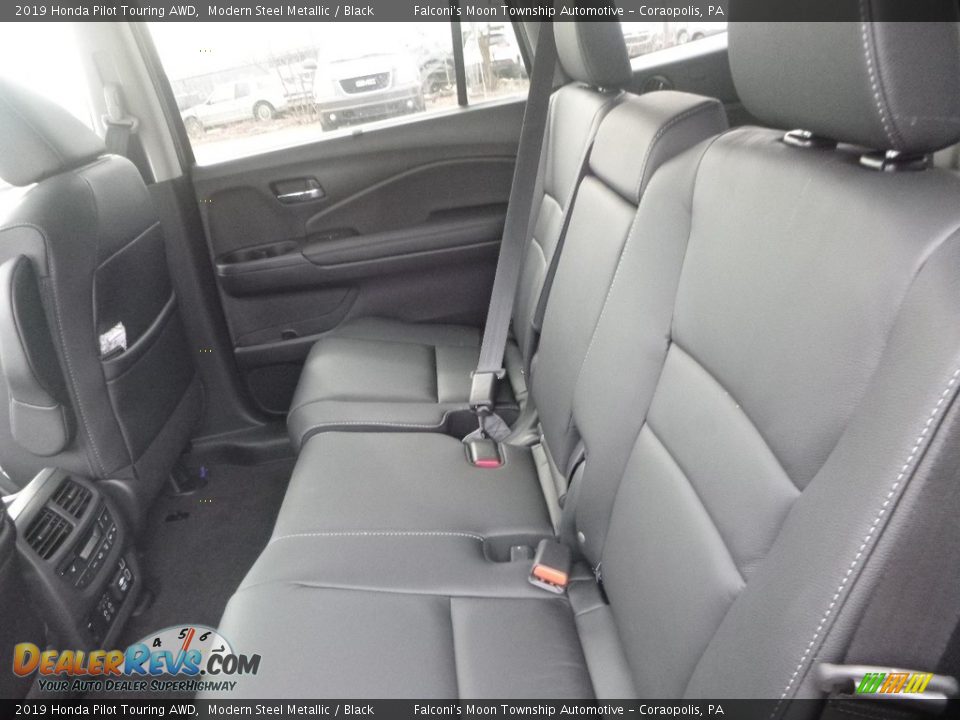 2019 Honda Pilot Touring AWD Modern Steel Metallic / Black Photo #9