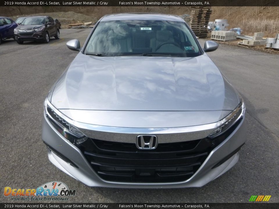 2019 Honda Accord EX-L Sedan Lunar Silver Metallic / Gray Photo #6