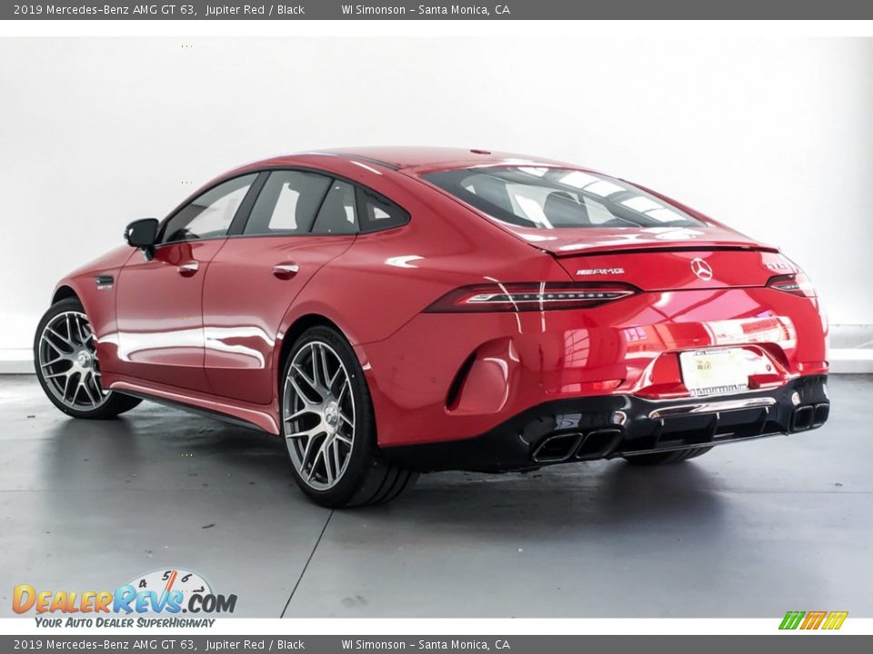 2019 Mercedes-Benz AMG GT 63 Jupiter Red / Black Photo #2