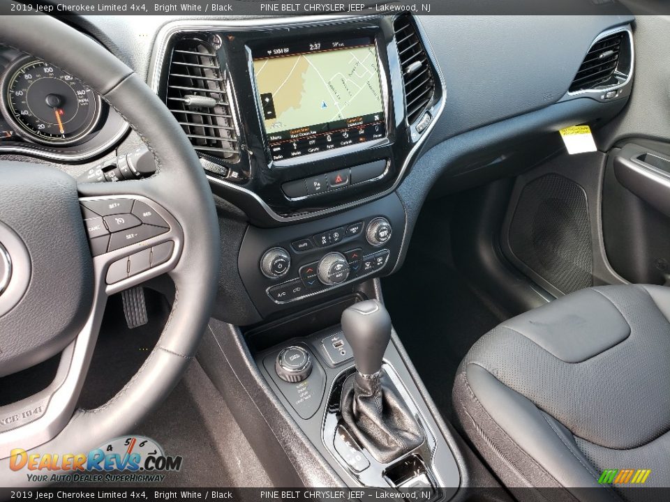 2019 Jeep Cherokee Limited 4x4 Bright White / Black Photo #10