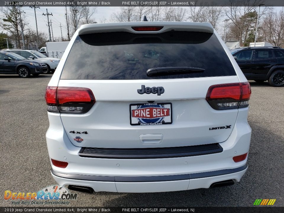 2019 Jeep Grand Cherokee Limited 4x4 Bright White / Black Photo #5