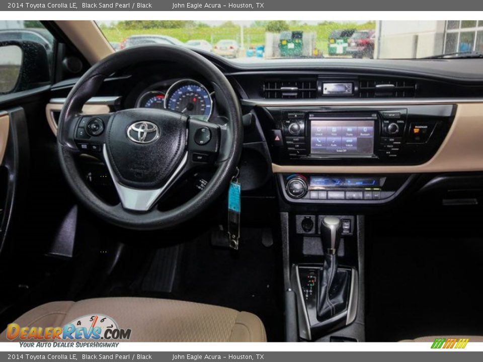 2014 Toyota Corolla LE Black Sand Pearl / Black Photo #23