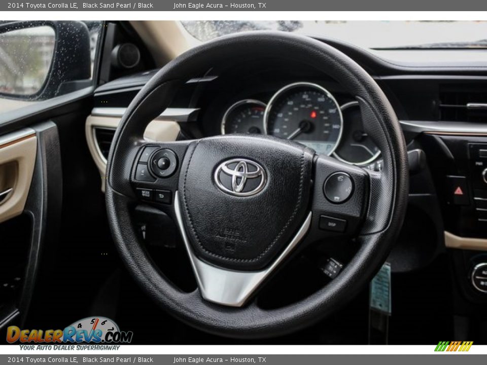 2014 Toyota Corolla LE Black Sand Pearl / Black Photo #27