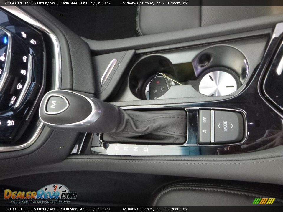 2019 Cadillac CTS Luxury AWD Satin Steel Metallic / Jet Black Photo #19