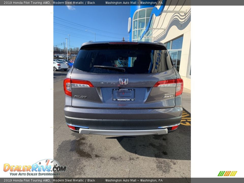 2019 Honda Pilot Touring AWD Modern Steel Metallic / Black Photo #6