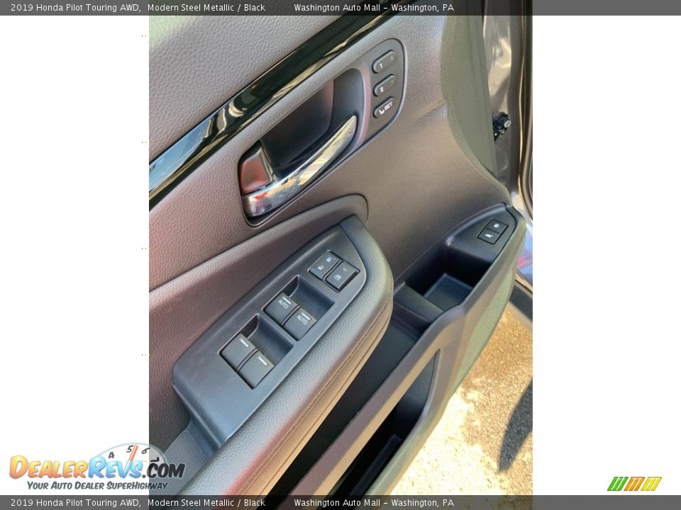2019 Honda Pilot Touring AWD Modern Steel Metallic / Black Photo #9
