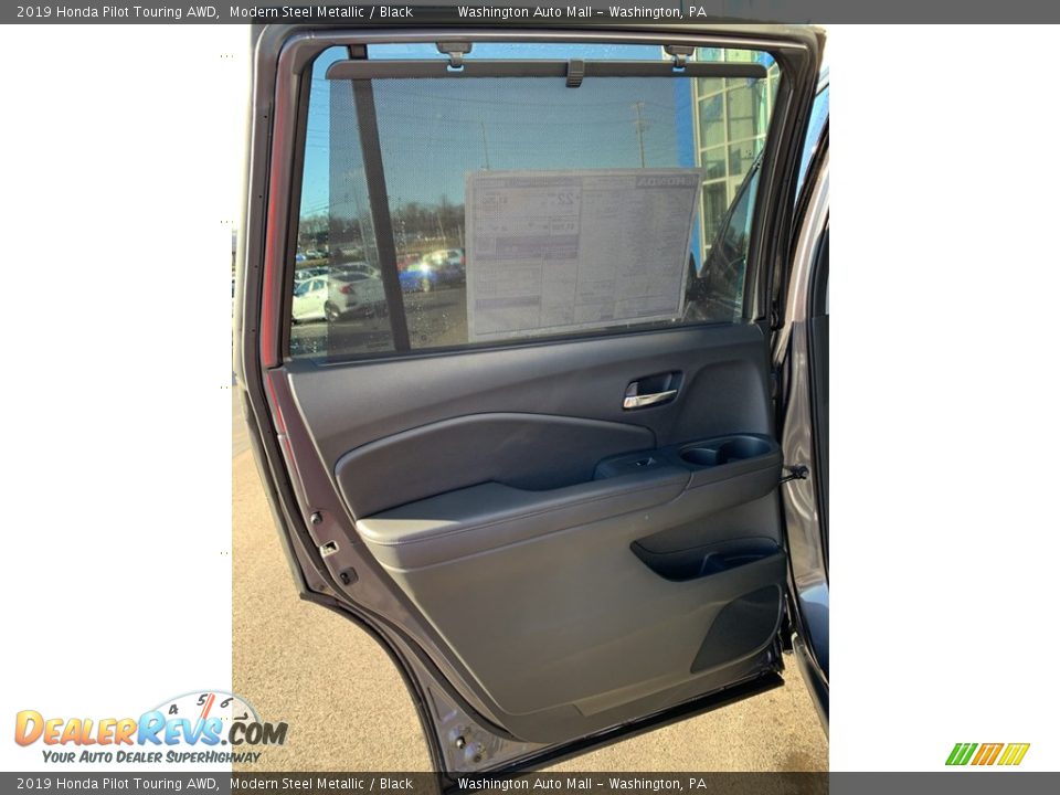2019 Honda Pilot Touring AWD Modern Steel Metallic / Black Photo #16