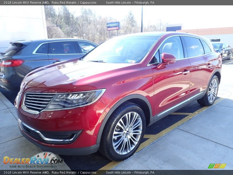 2018 Lincoln MKX Reserve AWD Ruby Red Metallic / Cappuccino Photo #1