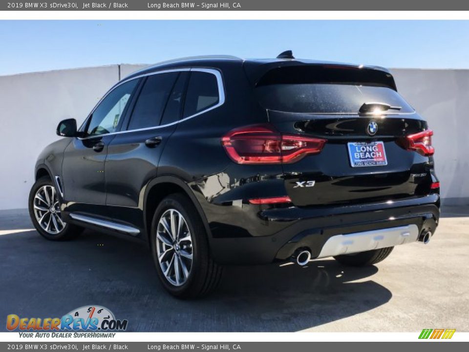 2019 BMW X3 sDrive30i Jet Black / Black Photo #2