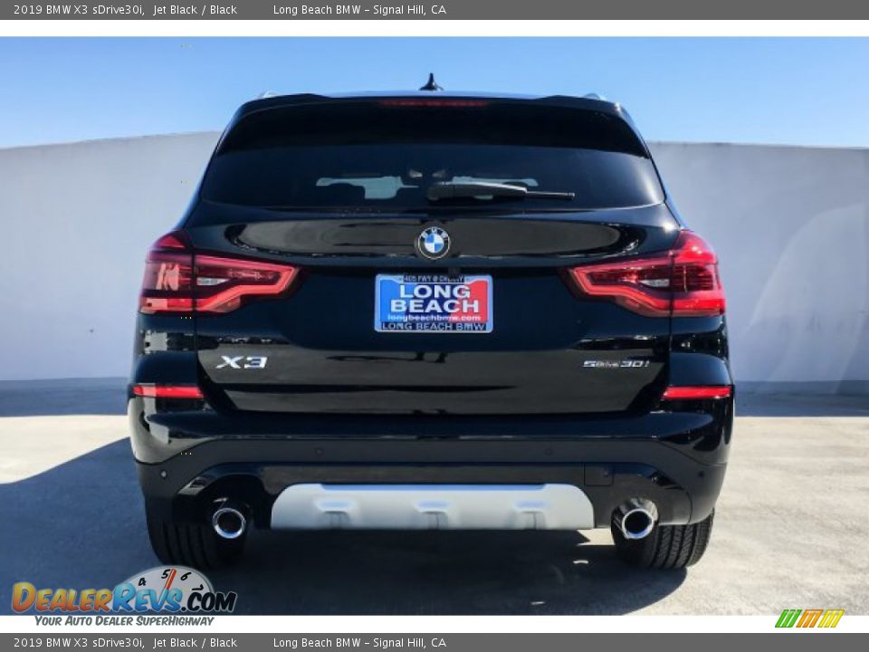 2019 BMW X3 sDrive30i Jet Black / Black Photo #3