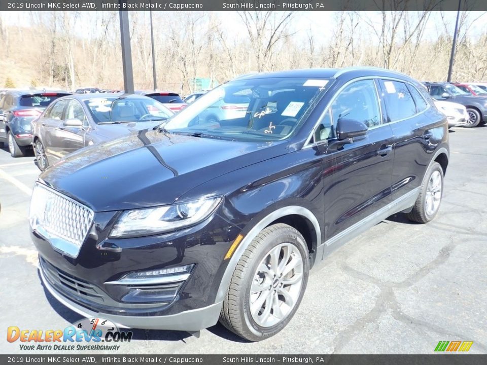 2019 Lincoln MKC Select AWD Infinite Black Metallic / Cappuccino Photo #1