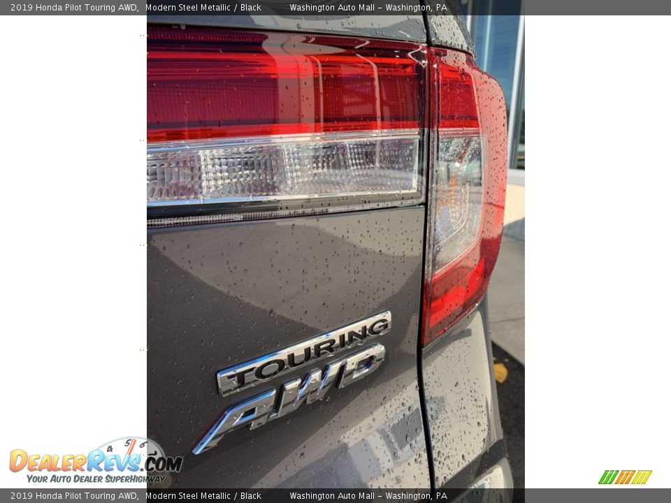 2019 Honda Pilot Touring AWD Modern Steel Metallic / Black Photo #25