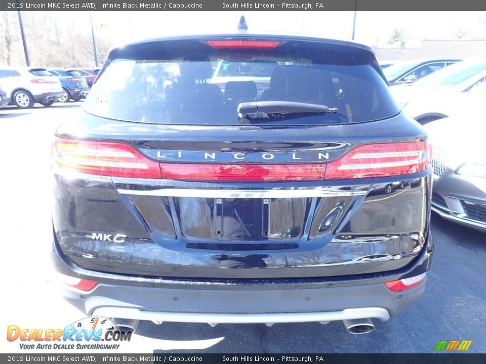 2019 Lincoln MKC Select AWD Infinite Black Metallic / Cappuccino Photo #3