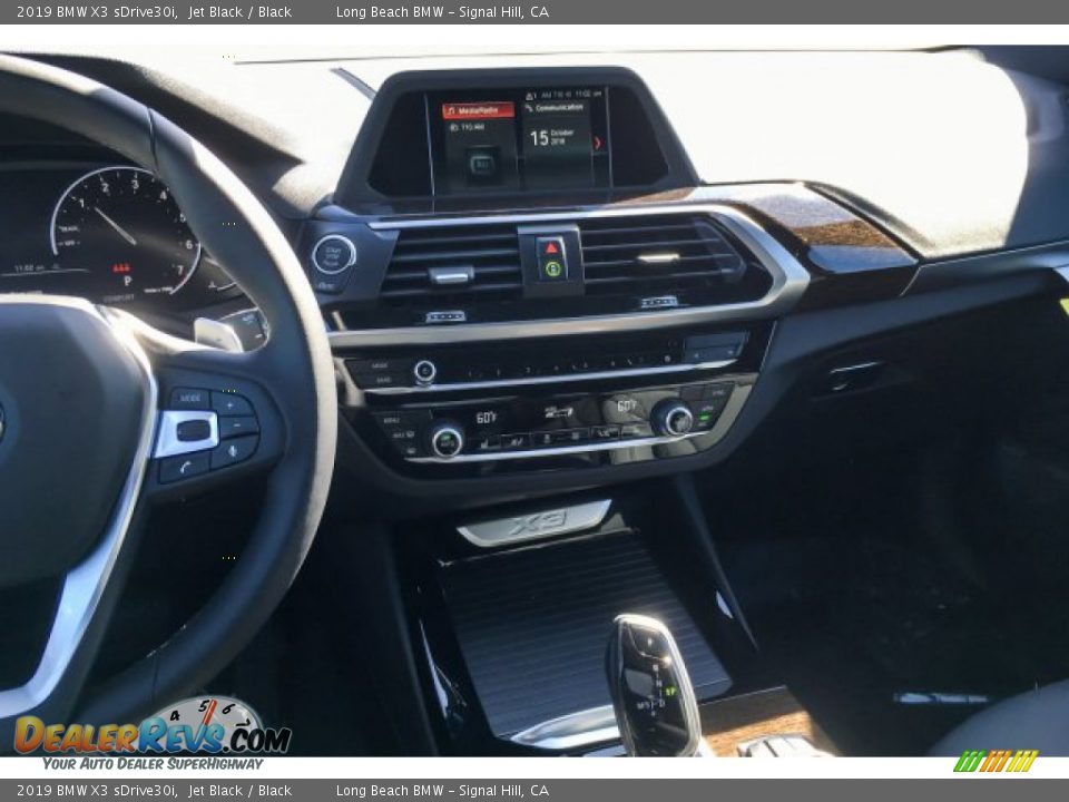 2019 BMW X3 sDrive30i Jet Black / Black Photo #6