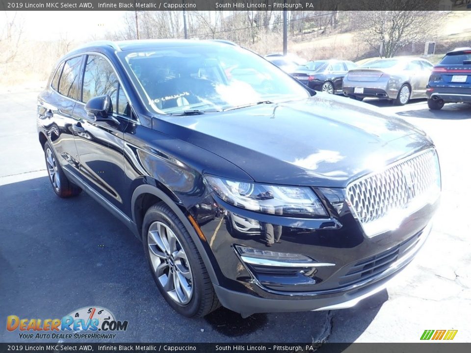 2019 Lincoln MKC Select AWD Infinite Black Metallic / Cappuccino Photo #5