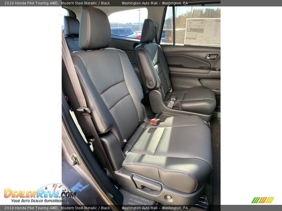 2019 Honda Pilot Touring AWD Modern Steel Metallic / Black Photo #27