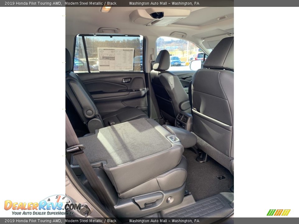2019 Honda Pilot Touring AWD Modern Steel Metallic / Black Photo #28