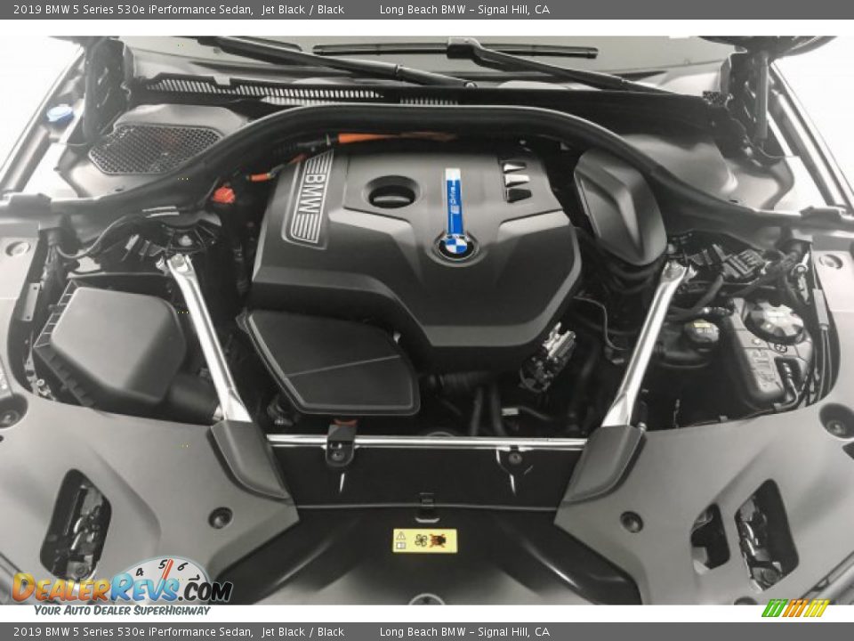 2019 BMW 5 Series 530e iPerformance Sedan Jet Black / Black Photo #8