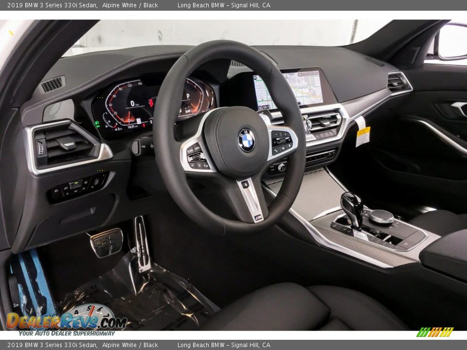 2019 BMW 3 Series 330i Sedan Alpine White / Black Photo #4