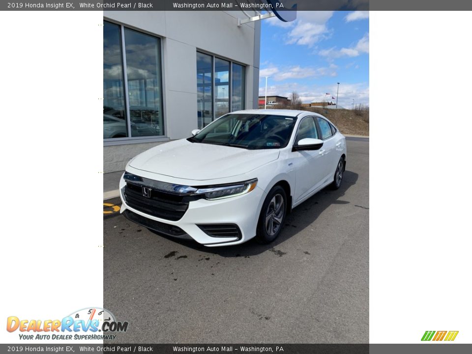 2019 Honda Insight EX White Orchid Pearl / Black Photo #2