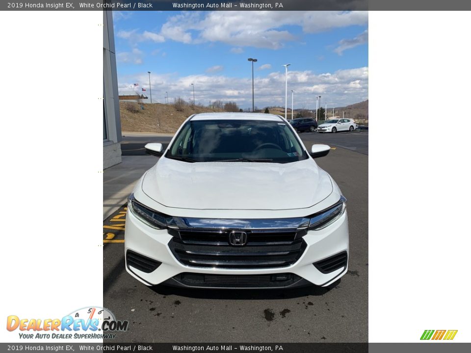 2019 Honda Insight EX White Orchid Pearl / Black Photo #3